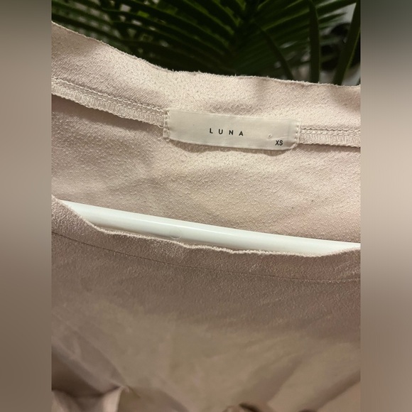 Size XS Cream/Off White Luna Top - Picture 6 of 7